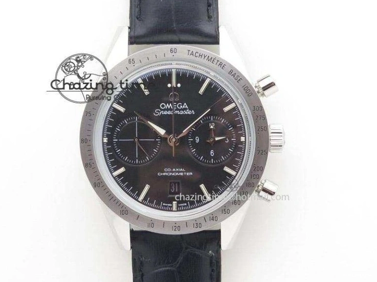 0109 Planet Ocean 39.5mm Black Ceramic Bezel SS VSF 1:1 Best Edition Black Dial on SS Bracelet A Stretchable 7890
